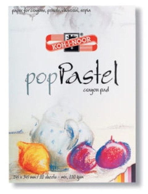 Blok do pasteli POPPASTEL 300x420mm 20ark 220g KOH-I-NOOR PA300M (5 KOLORÓW PASTELOWYCH PO 4 ARKUSZE) (X) Blok do pasteli POPPASTEL 300x420mm 20ark 220g KOH-I-NOOR PA300M (5 KOLORÓW PASTELOWYCH PO 4 ARKUSZE) (X)