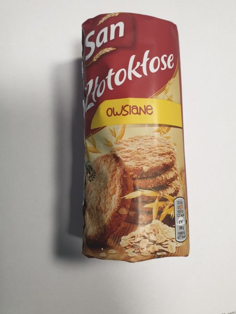 Ciastka SAN ŁAKOTKI ZŁOTOKŁOSE owsiane 215g