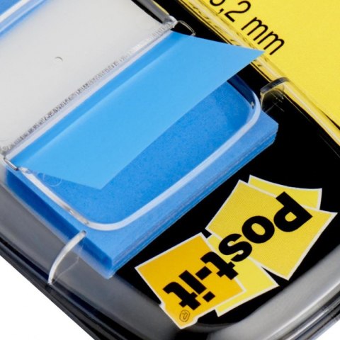 Zakładki indeksujące POST-IT 25x43mm niebieskie 680-2 50sztuk 3M Zakładki indeksujące POST-IT 25x43mm niebieskie 680-2 50sztuk 3M