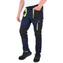 SPODNIE DO PASA PROMAN STRETCH 250 GRANATOWY ROZM. 52