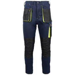 SPODNIE DO PASA PROMAN STRETCH 250 GRANATOWY ROZM. 54