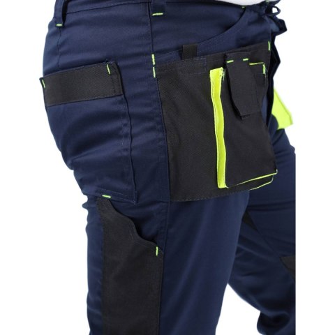 SPODNIE DO PASA PROMAN STRETCH 250 GRANATOWY ROZM. 56