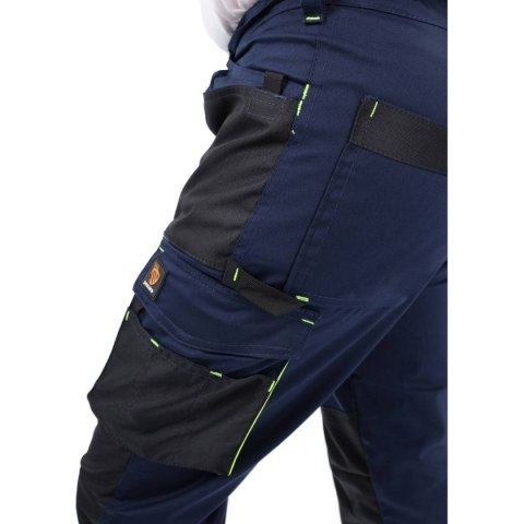 SPODNIE DO PASA PROMAN STRETCH 250 GRANATOWY ROZM. 56