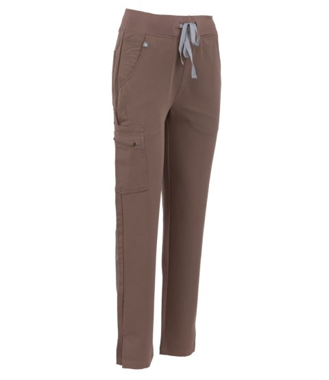 MYNTS Straight Leg Pants Women WMP002 Sahara Mokka - Sahara Mokka 4XL
