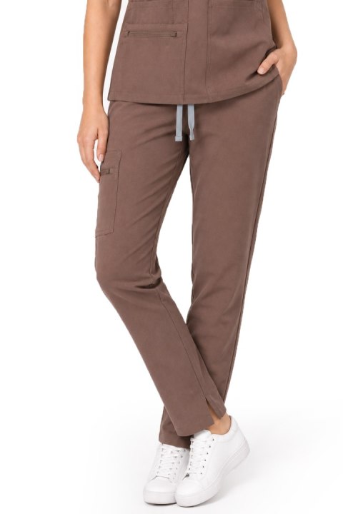 MYNTS Straight Leg Pants Women WMP002 Sahara Mokka - Sahara Mokka 4XL
