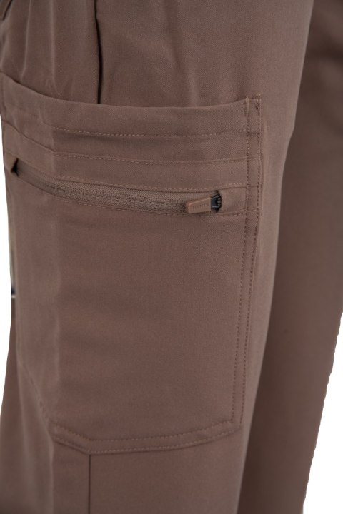 MYNTS Straight Leg Pants Women WMP002 Sahara Mokka - Sahara Mokka 5XL