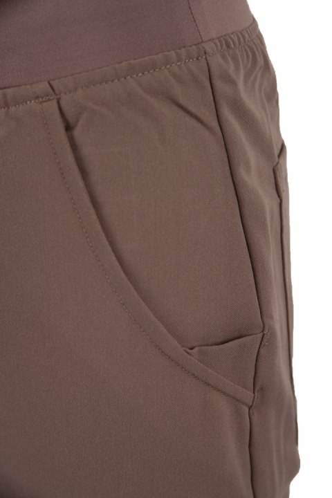 MYNTS Straight Leg Pants Women WMP002 Sahara Mokka - Sahara Mokka XL