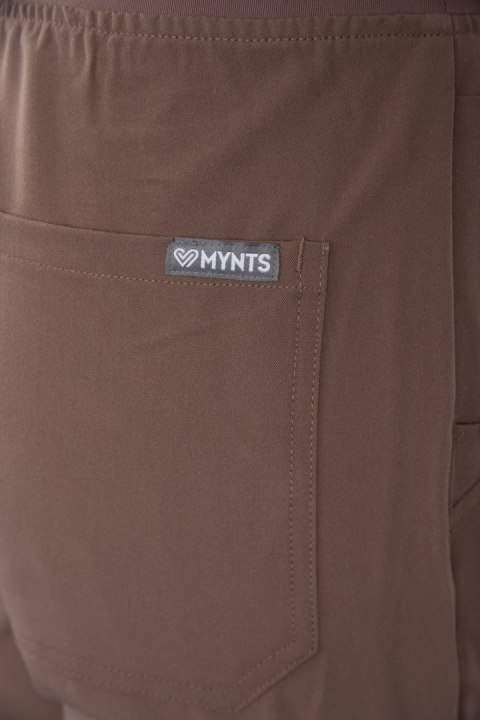 MYNTS Straight Leg Pants Women WMP002 Sahara Mokka - Sahara Mokka XS