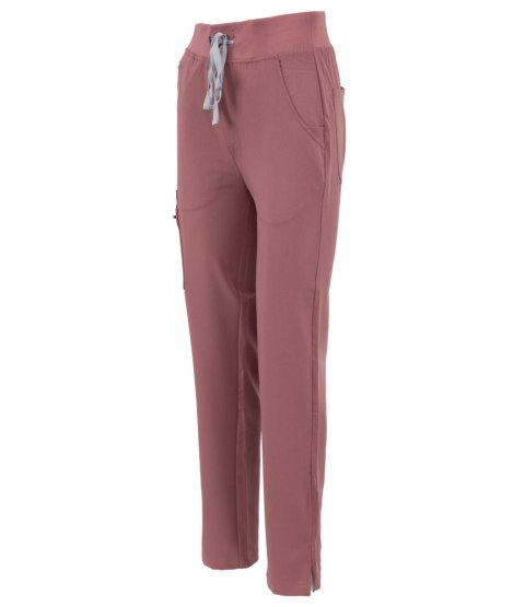 MYNTS Straight Leg Pants Women WMP002 Terra Rose - Terra Rose 2XL