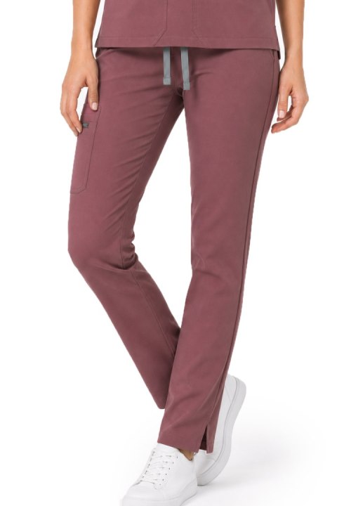 MYNTS Straight Leg Pants Women WMP002 Terra Rose - Terra Rose 2XL