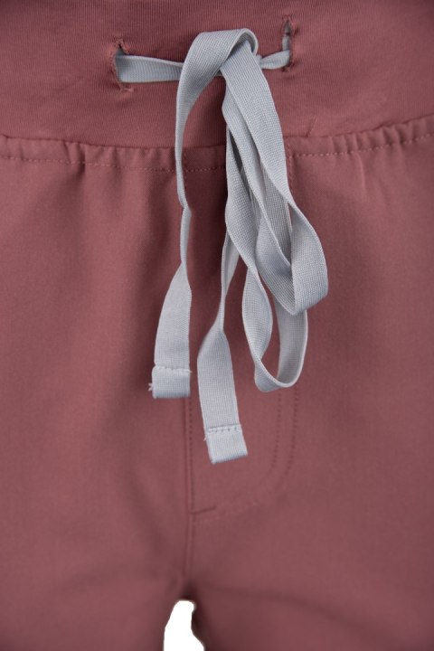 MYNTS Straight Leg Pants Women WMP002 Terra Rose - Terra Rose 5XL