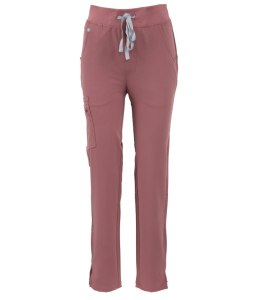 MYNTS Straight Leg Pants Women WMP002 Terra Rose - Terra Rose M
