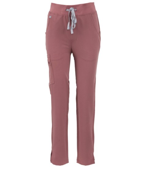 MYNTS Straight Leg Pants Women WMP002 Terra Rose - Terra Rose XS