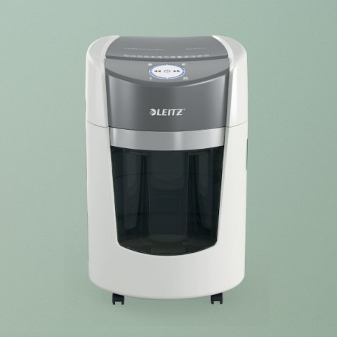 Niszczarka IQ Optimax Small Office 350, P5, 8 kartek, kosz 22 l, 83590000, Leitz.