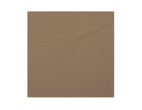 Koperta 160x160mm KRAFT ciemny beż K 120g (10) 280322 GALERIA PAPIERU