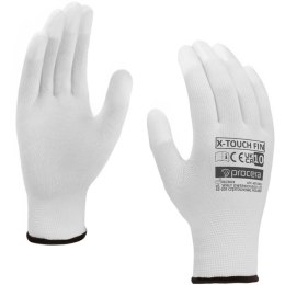 RĘKAWICE OCHRONNE POWLEKANE PU X-TOUCH FIN ROZM. 8
