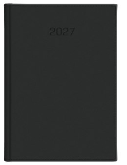 Kalendarz tygodniowy B5T Vivella, 2027, 216 B5TB CZARNY, WOKÓŁ NAS
