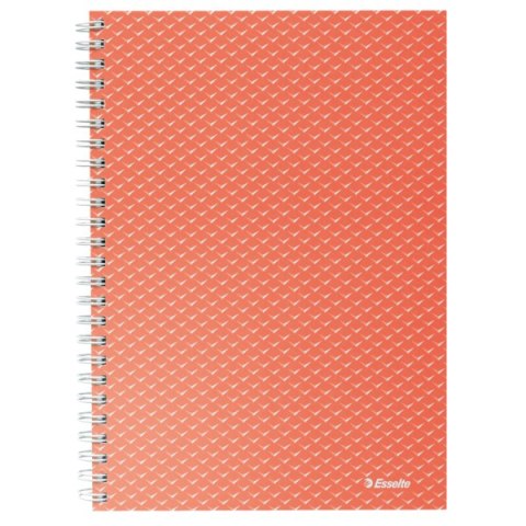 Kołonotatnik Colour Breeze A5, w kratkę, koralowy Esselte 628468