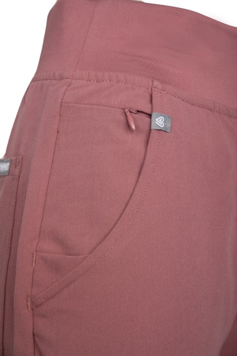 MYNTS Straight Leg Pants Women WMP002 Terra Rose - Terra Rose 4XL