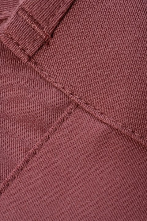 MYNTS Straight Leg Pants Women WMP002 Terra Rose - Terra Rose 5XL