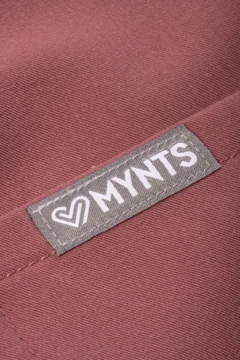 MYNTS Straight Leg Pants Women WMP002 Terra Rose - Terra Rose XS
