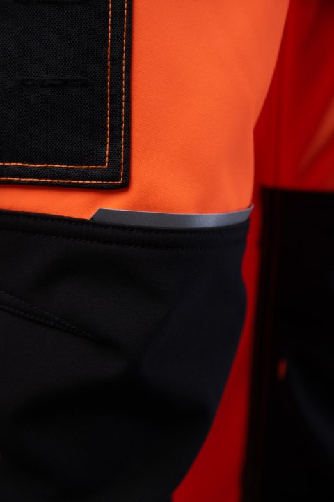 SEVEN KINGS FLASH SPODNIE SOFTSHELL OCIEPLANE SKF009(O) - Reflective orange (RO) 2XL.