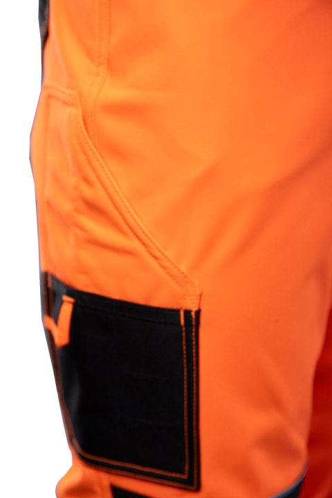 SEVEN KINGS FLASH SPODNIE SOFTSHELL OCIEPLANE SKF009(O) - Reflective orange (RO) 2XL.