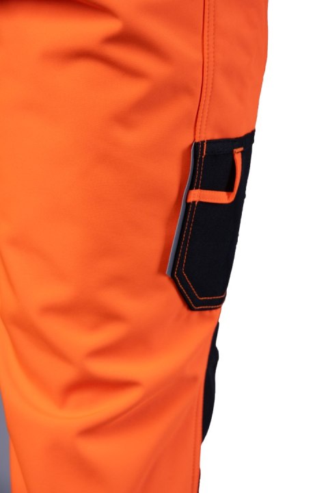 SEVEN KINGS FLASH SPODNIE SOFTSHELL OCIEPLANE SKF009(O) - Reflective orange (RO) 3XL.