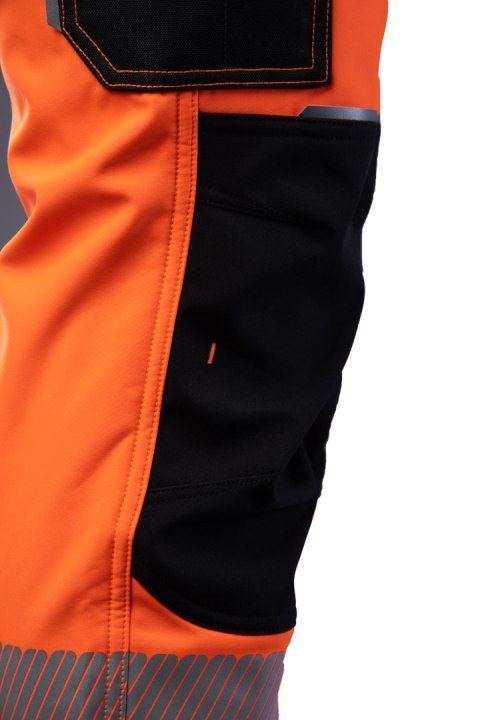 SEVEN KINGS FLASH SPODNIE SOFTSHELL OCIEPLANE SKF009(O) - Reflective orange (RO) 3XL.