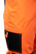 SEVEN KINGS FLASH SPODNIE SOFTSHELL OCIEPLANE SKF009(O) - Reflective orange (RO) 3XL.
