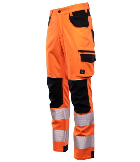 SEVEN KINGS FLASH SPODNIE SOFTSHELL OCIEPLANE SKF009(O) - Reflective orange (RO) 4XL.