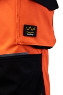 SEVEN KINGS FLASH SPODNIE SOFTSHELL OCIEPLANE SKF009(O) - Reflective orange (RO) 4XL.