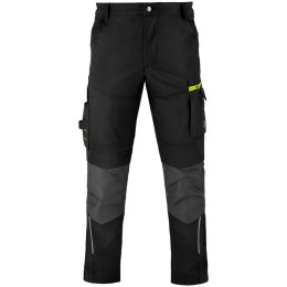 SPODNIE DO PASA SOFTSHELL POWERFLEX BLACK ROZM. 56
