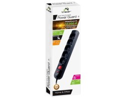Listwa zasilająca TRACER PowerGuard 1.8m 5 gniazd TRALIS30406 SALE