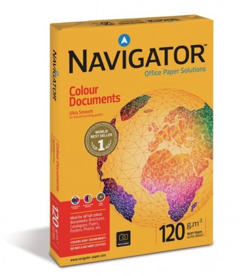 Papier xero A4 120g NAVIGATOR Colour Documents Papier xero A4 120g NAVIGATOR Colour Documents