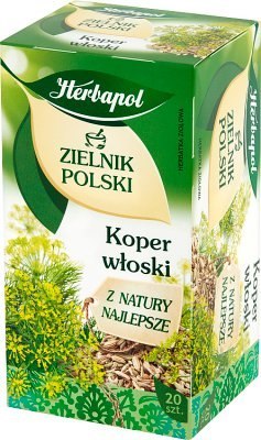 Herbata HERBAPOL ZIELNIK POLSKI Koper Włoski (20 torebek) Herbata HERBAPOL ZIELNIK POLSKI Koper Włoski (20 torebek)