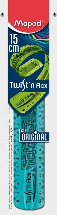 Linijka niełamliwa 15cm TWISTN FLEX MAPED 279110 Linijka niełamliwa 15cm TWISTN FLEX MAPED 279110