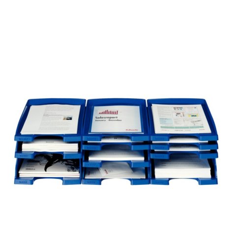 Półka na dokumenty LEITZ Plus Slim czarny 52370095 Półka na dokumenty LEITZ Plus Slim czarny 52370095