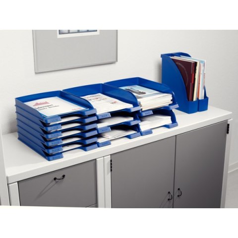Półka na dokumenty LEITZ Plus Slim czarny 52370095 Półka na dokumenty LEITZ Plus Slim czarny 52370095