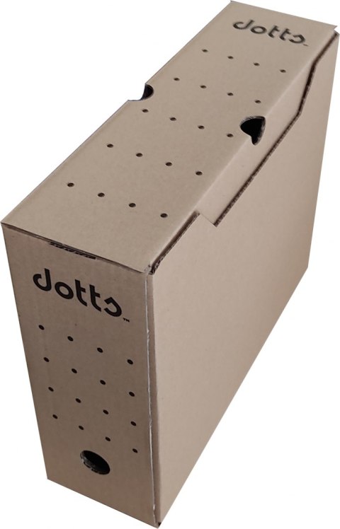 Pudło archiwizacyjne DOTTS A4 80mm zew.320x78x260 Pudło archiwizacyjne DOTTS A4 80mm zew.320x78x260