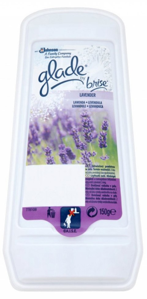 BRISE GEL Odświeżacz powietrza 150 g Lavenda 12382/26432 BRISE GEL Odświeżacz powietrza 150 g Lavenda 12382/26432