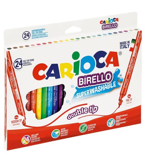 Pisaki CARIOCA Birello, 24 kolory 160-1464 Pisaki CARIOCA Birello, 24 kolory 160-1464