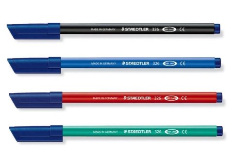 Flamaster biurowy, M, niebieski, Staedtler S 326-3 Flamaster biurowy, M, niebieski, Staedtler S 326-3