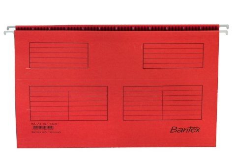 Teczka zawieszana STANDARD czerwona BANTEX 100331435 Teczka zawieszana STANDARD czerwona BANTEX 100331435