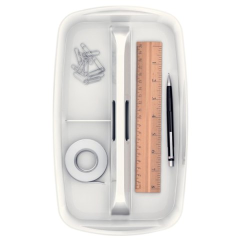 Organizer MyBOX mały z uchwytem biały LEITZ 53230001 Organizer MyBOX mały z uchwytem biały LEITZ 53230001