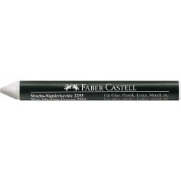 Kredka do znakowania biała 2253-W, FABER CASTELL 122201