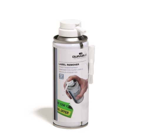 Płyn do usuwania etykiet LABEL REMOVER kolorowy (586700) 200ml DURABLE Płyn do usuwania etykiet LABEL REMOVER kolorowy (586700) 200ml DURABLE