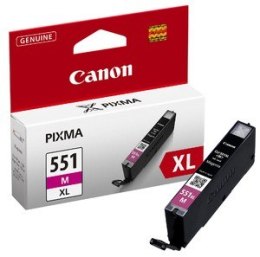 Tusz CANON (CLI-551M XL) purpurowy 11 ml 6445B001