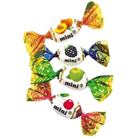 Cukierki MINI twarde owocowe 1kg KARWIT Cukierki MINI twarde owocowe 1kg KARWIT