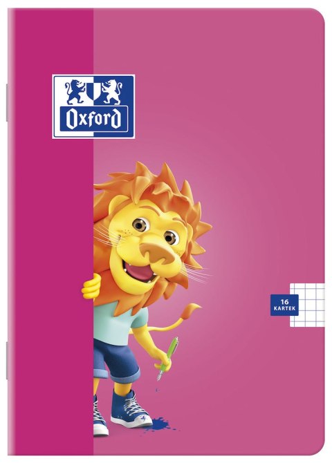 Zeszyt A5 32k, linia podwójna, OXFORD, LION 400106955 Zeszyt A5 32k, linia podwójna, OXFORD, LION 400106955